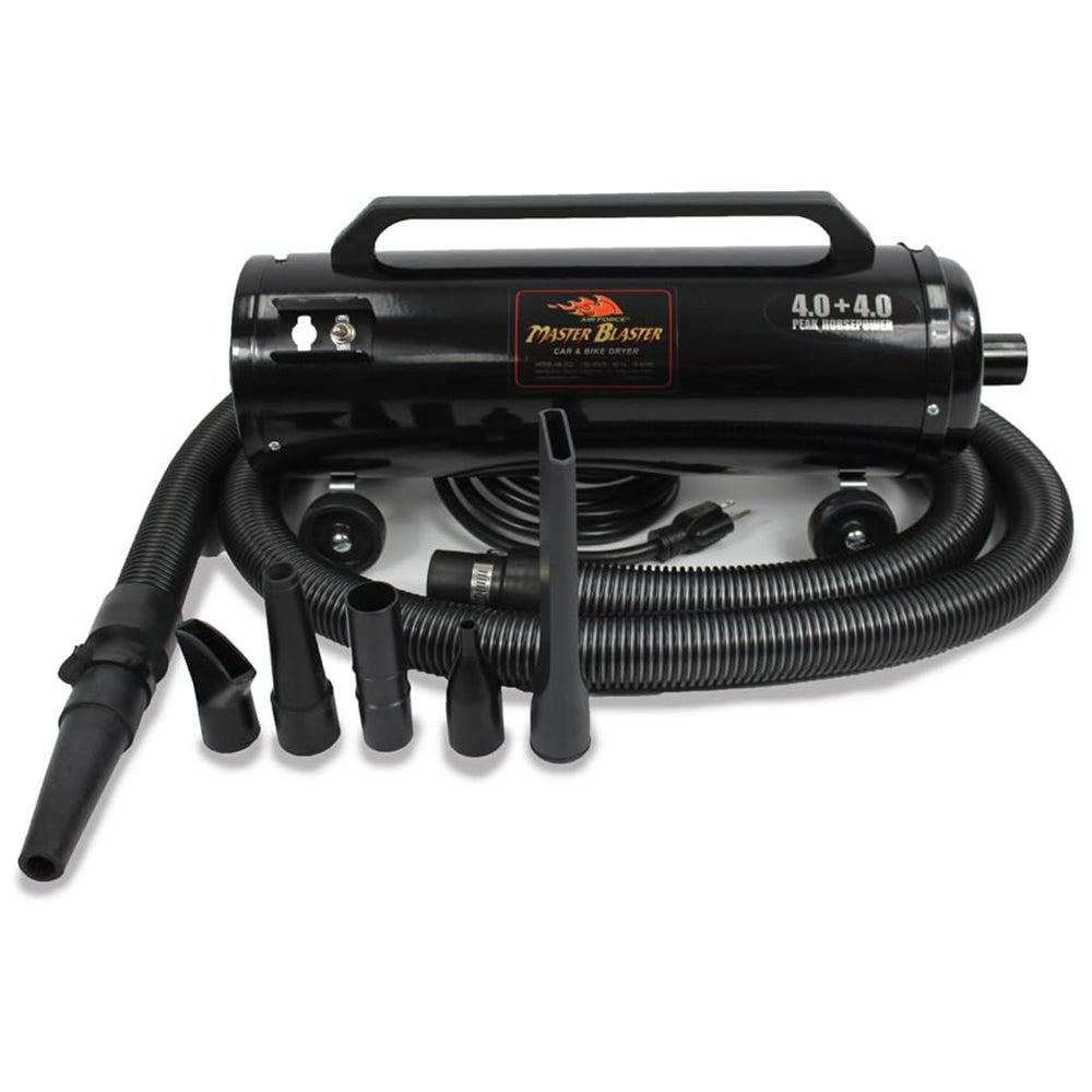 MetroVac Air Force Master Blaster Revolution Car Dryer with 30 foot hose