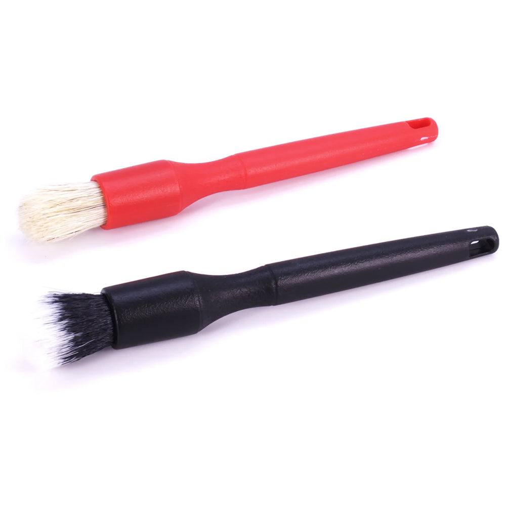 Detail Factory Crevice Brush Set - Black/Red