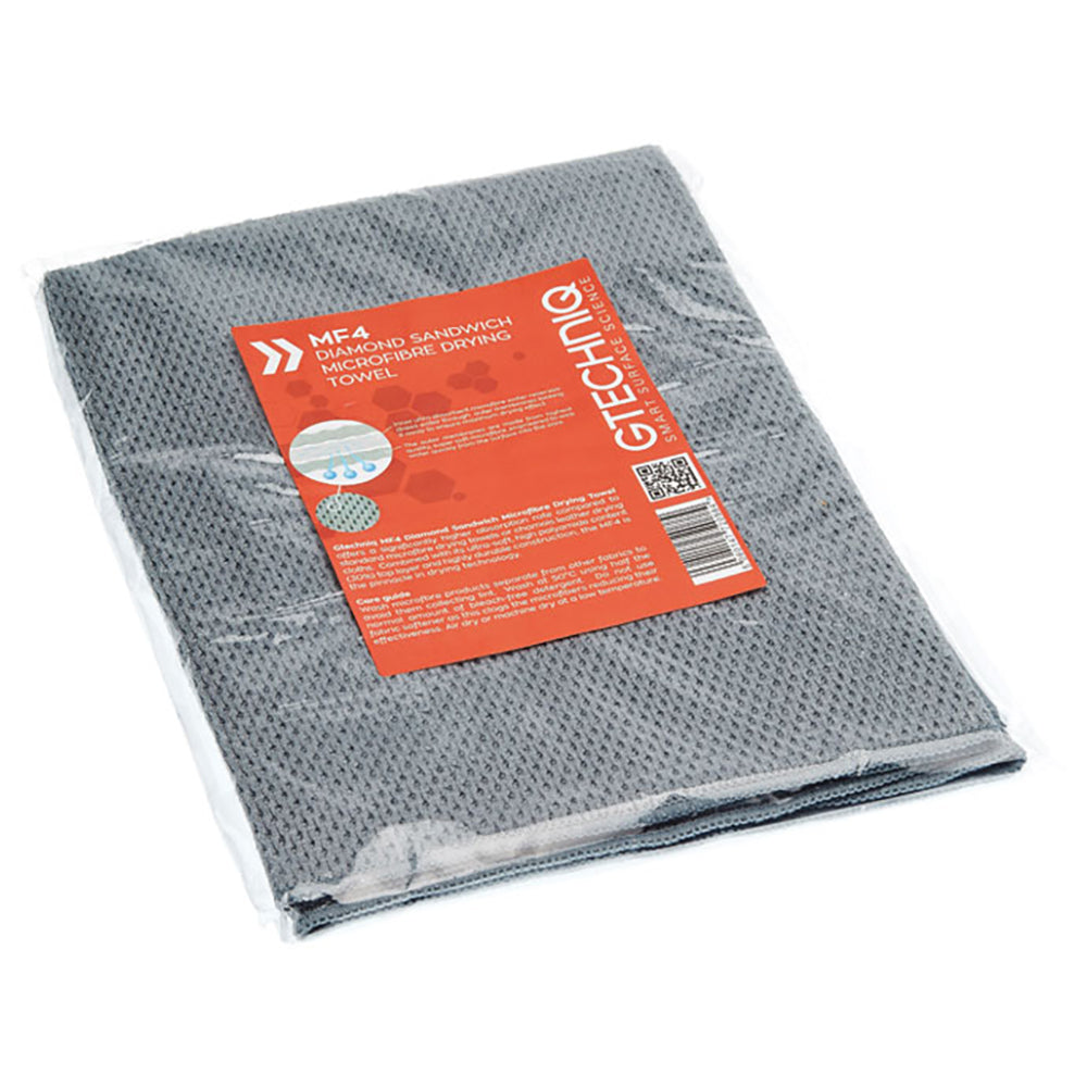 Gtechniq MF4 Diamond Sandwich Microfiber Drying Towel - 60 cm x 60 cm