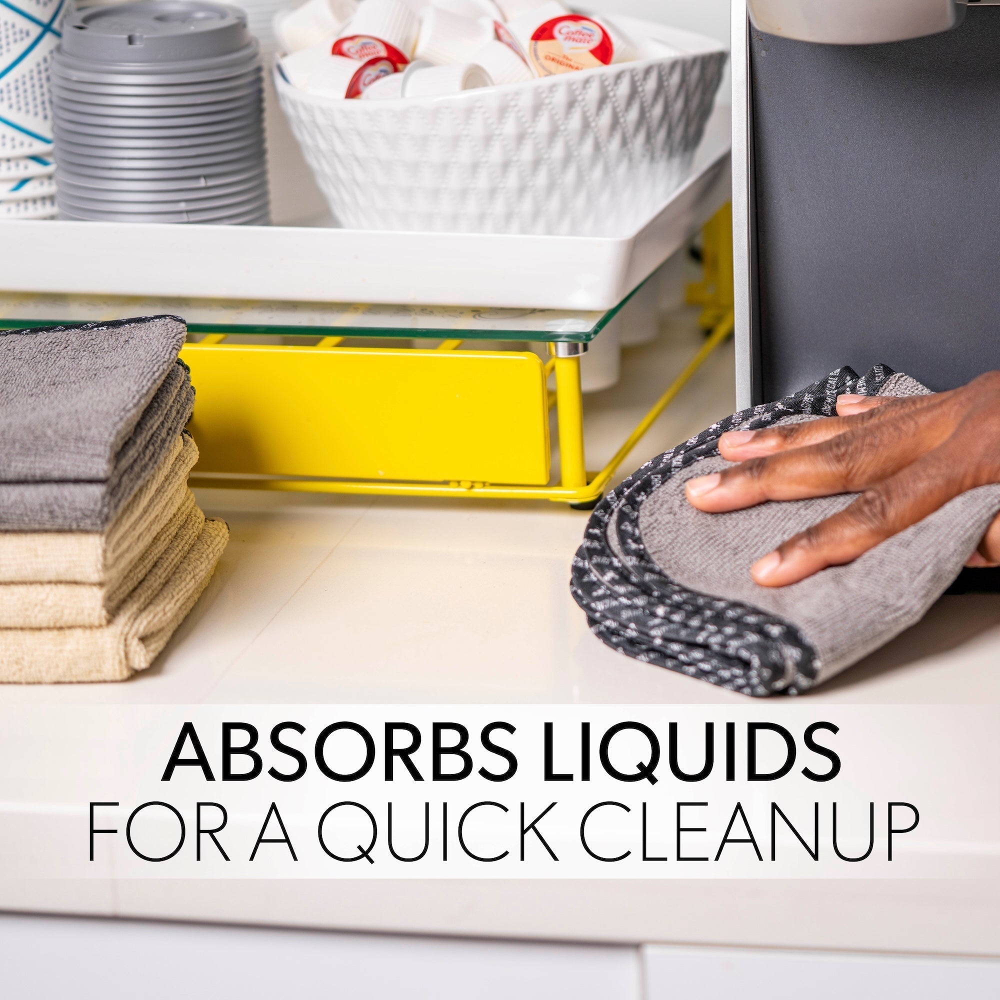 Multi-Colored AllSwipe Multi-Purpose Microfiber Towels