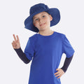 Dark Blue  Kids Arm Sleeves
