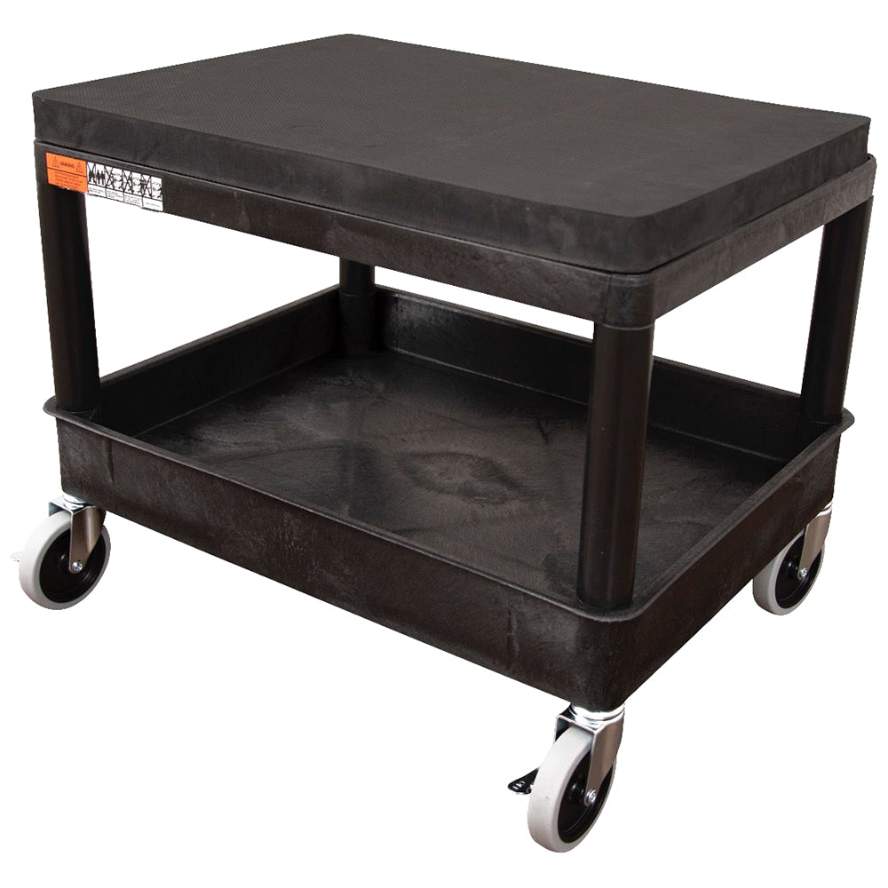 Luxor Mobile Mechanic's Seat - Black
