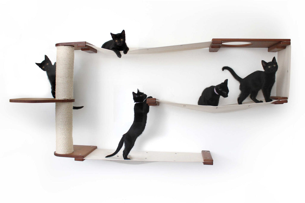 Catastrophic Creations Cat Maze Wall - 3 Tier Cat Tree