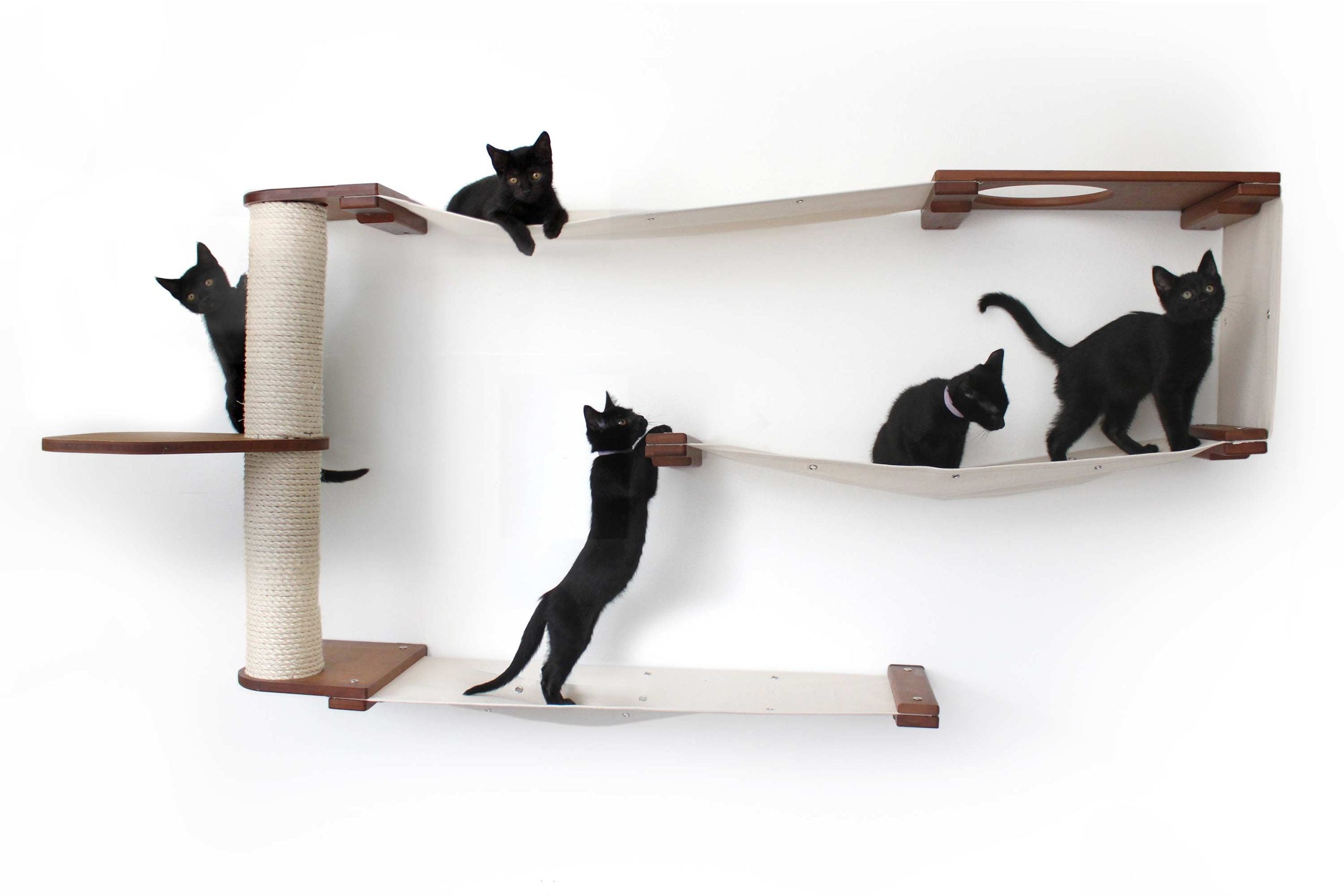 Catastrophic Creations Cat Maze Wall - 3 Tier Cat Tree