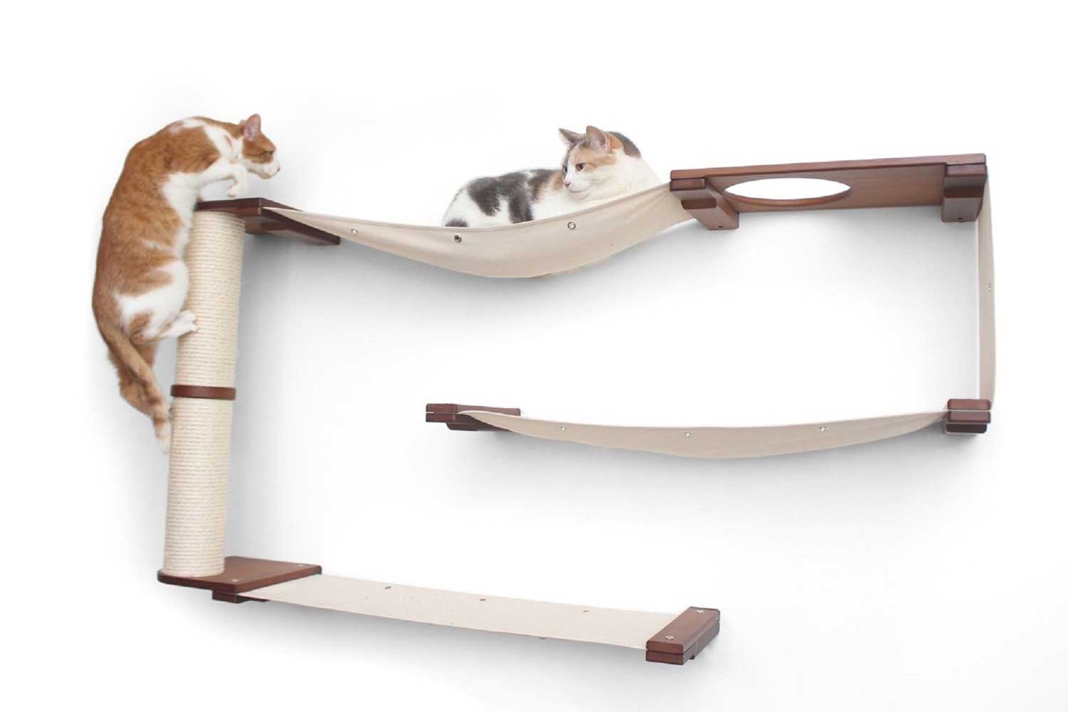 Catastrophic Creations Cat Maze Wall - 3 Tier Cat Tree