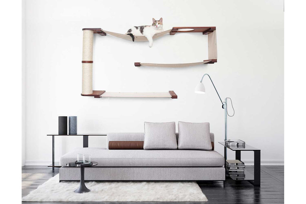 Catastrophic Creations Cat Maze Wall - 3 Tier Cat Tree