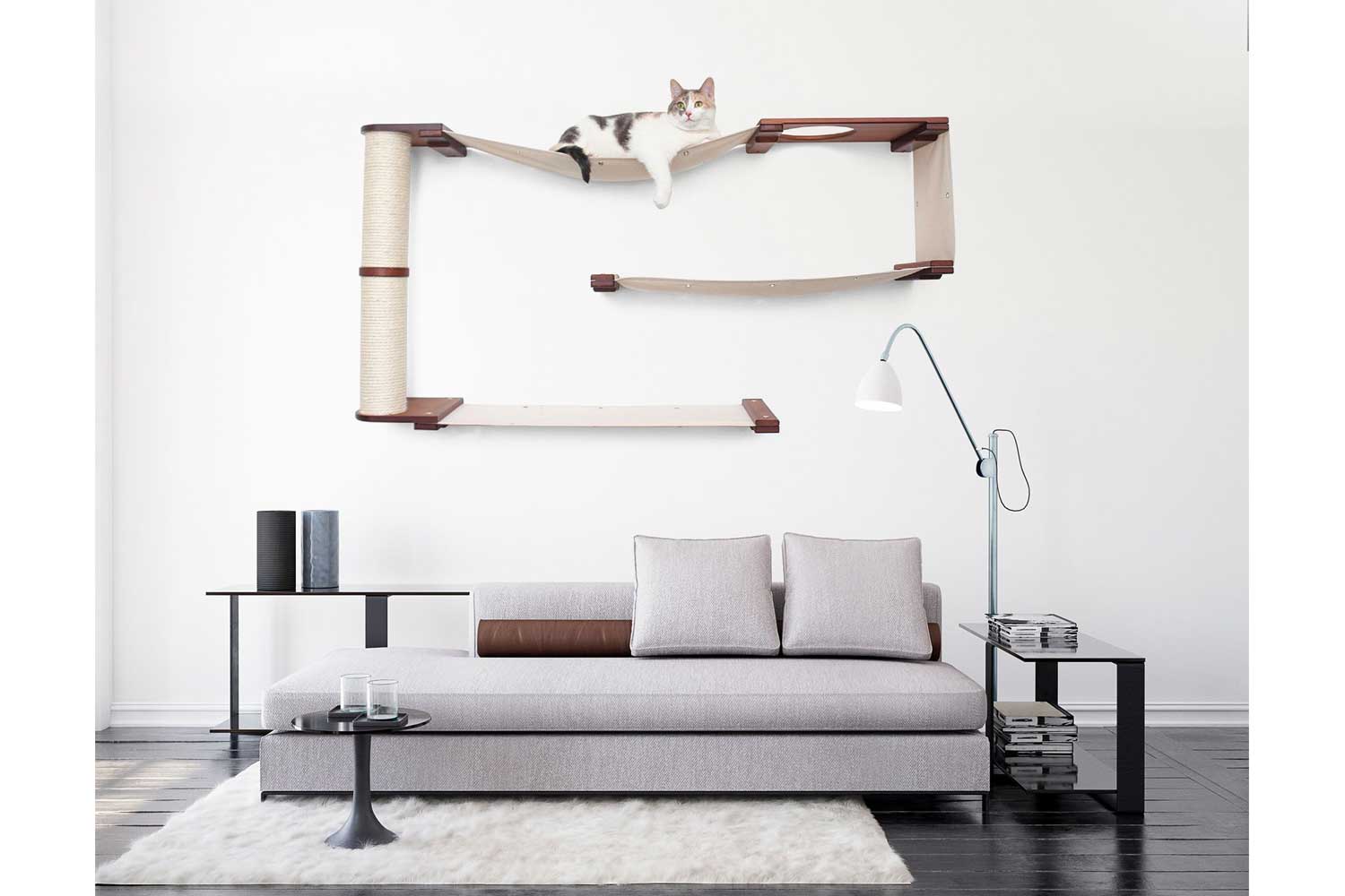 Catastrophic Creations Cat Maze Wall - 3 Tier Cat Tree