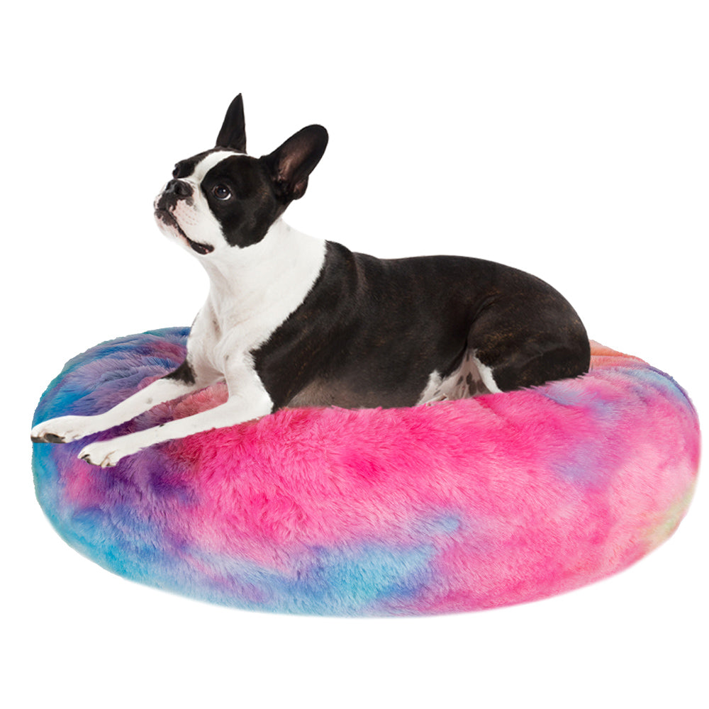 Pet Calming Bed - Mix Blue