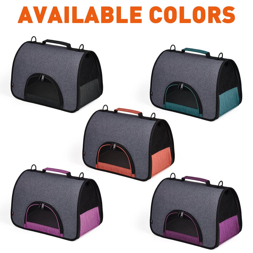 Dogline Dual Color Collapsible Pet Carrier