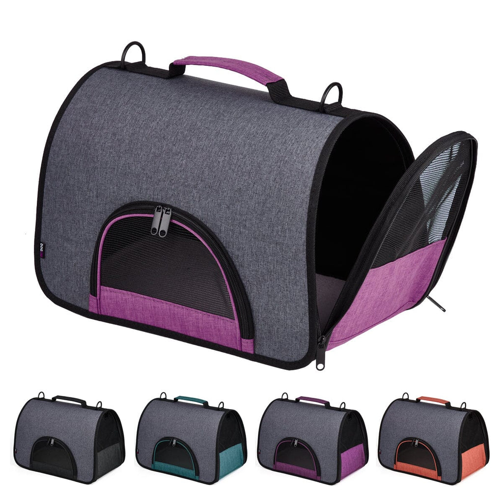 Dogline Dual Color Collapsible Pet Carrier
