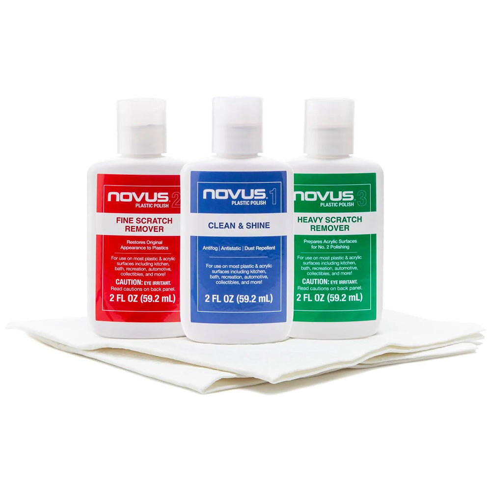 NOVUS Plastic Polish Kit - 2 oz.
