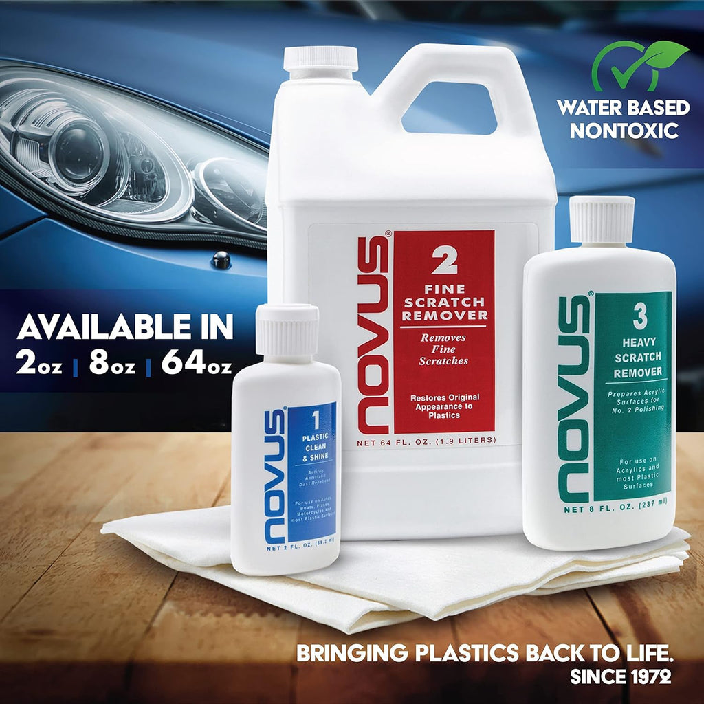 NOVUS Plastic Polish Kit - 2 oz.