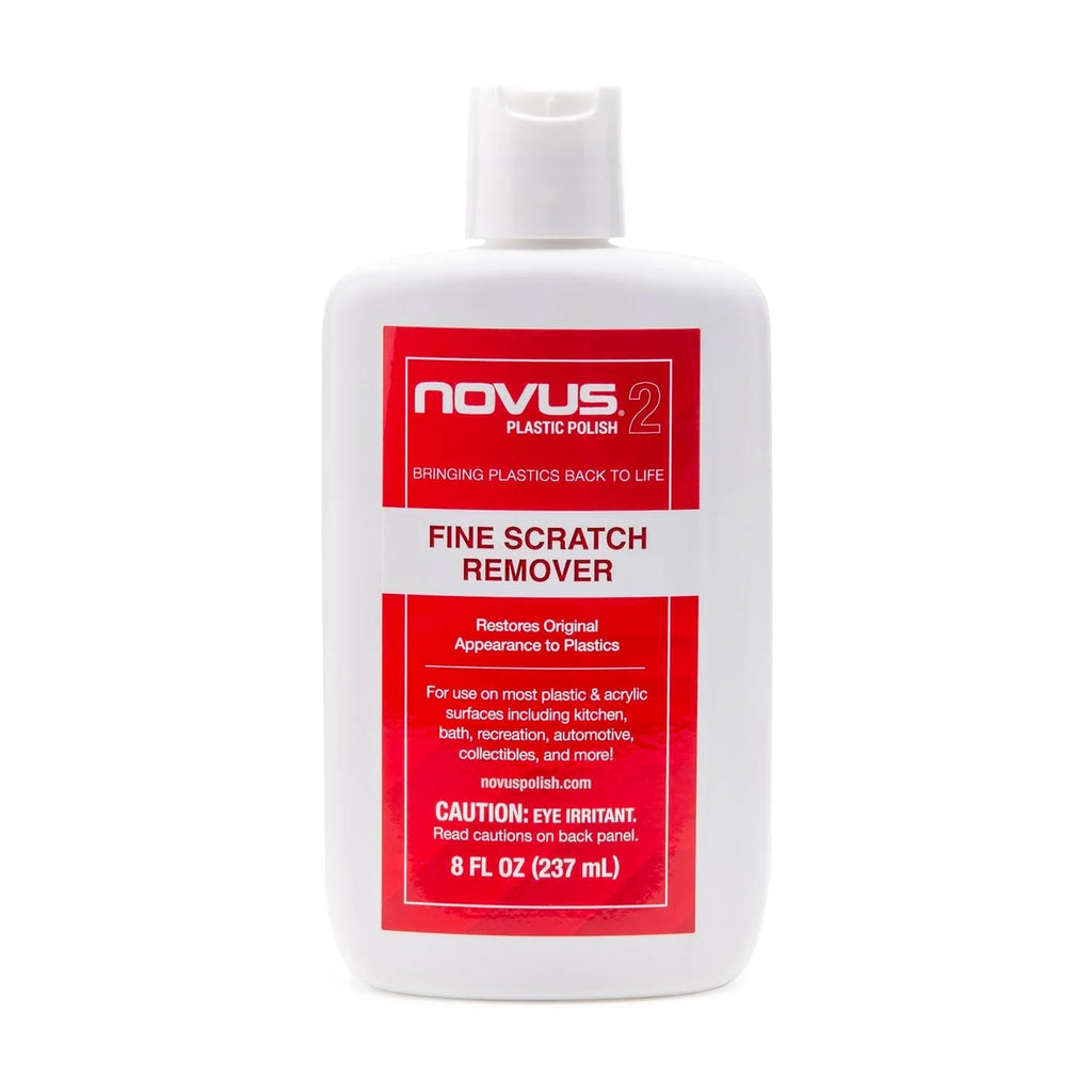 NOVUS Plastic Polish #2: Fine Scratch Remover - 8 oz.