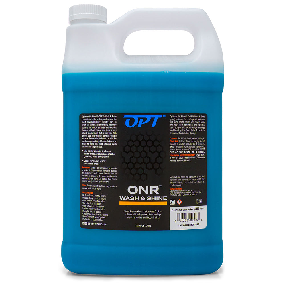Optimum ONR No Rinse Wash & Shine (v6) - 1 gal.