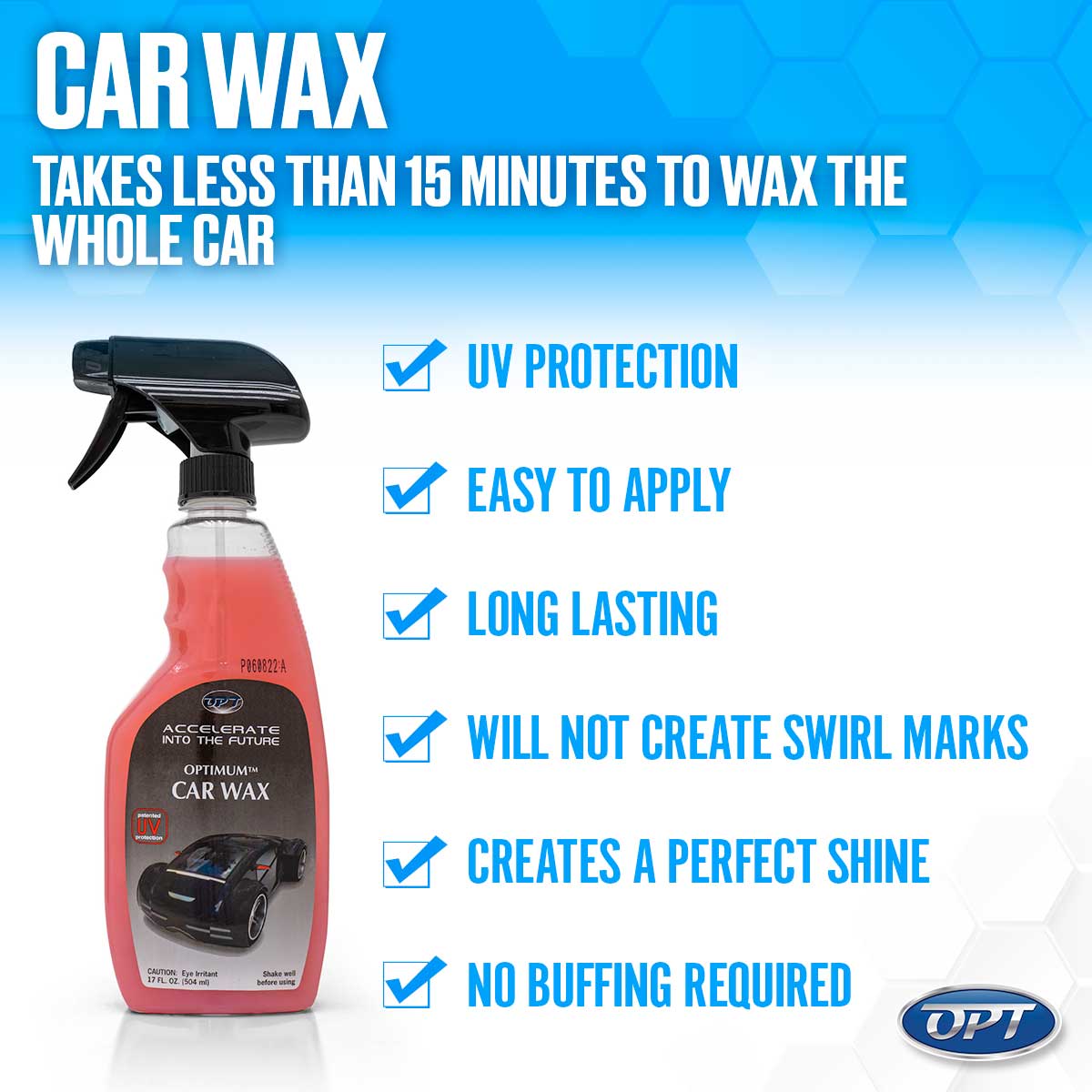 Optimum Car Wax - 17 oz.