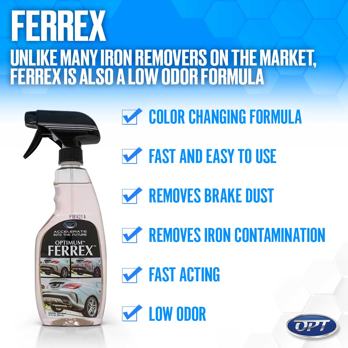 Optimum Ferrex, Iron Fallout Remover - 1 gal.