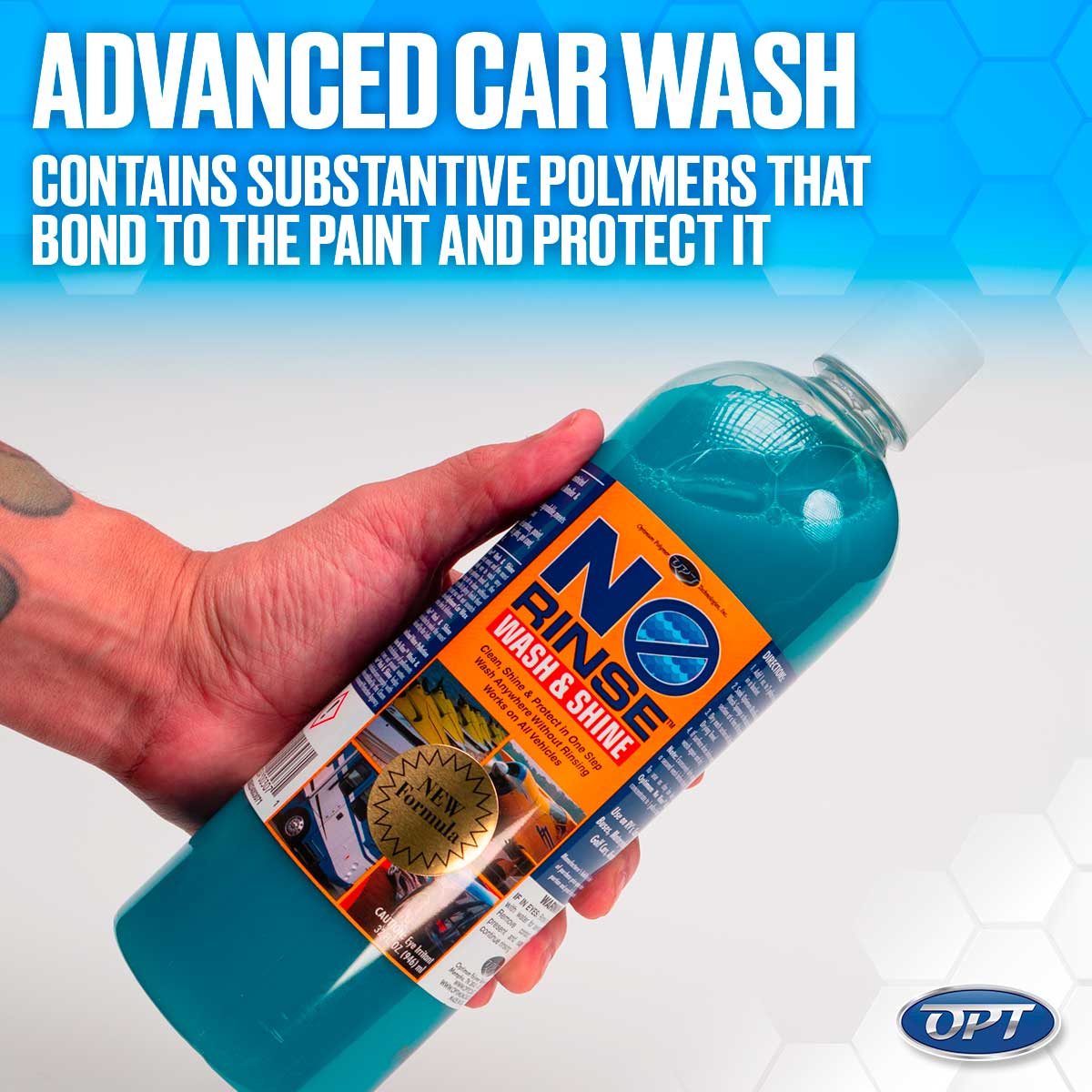 Optimum ONR No Rinse Wash & Shine (v6) - 32 oz.