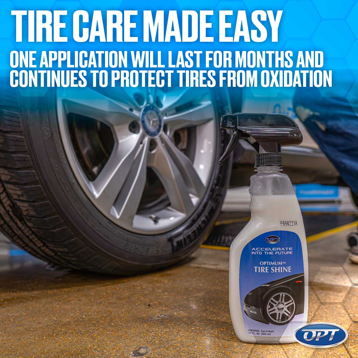 Optimum Tire Shine - 17 oz.