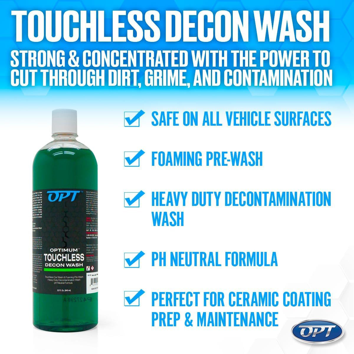 Optimum Touchless Decon Wash - 32 oz.