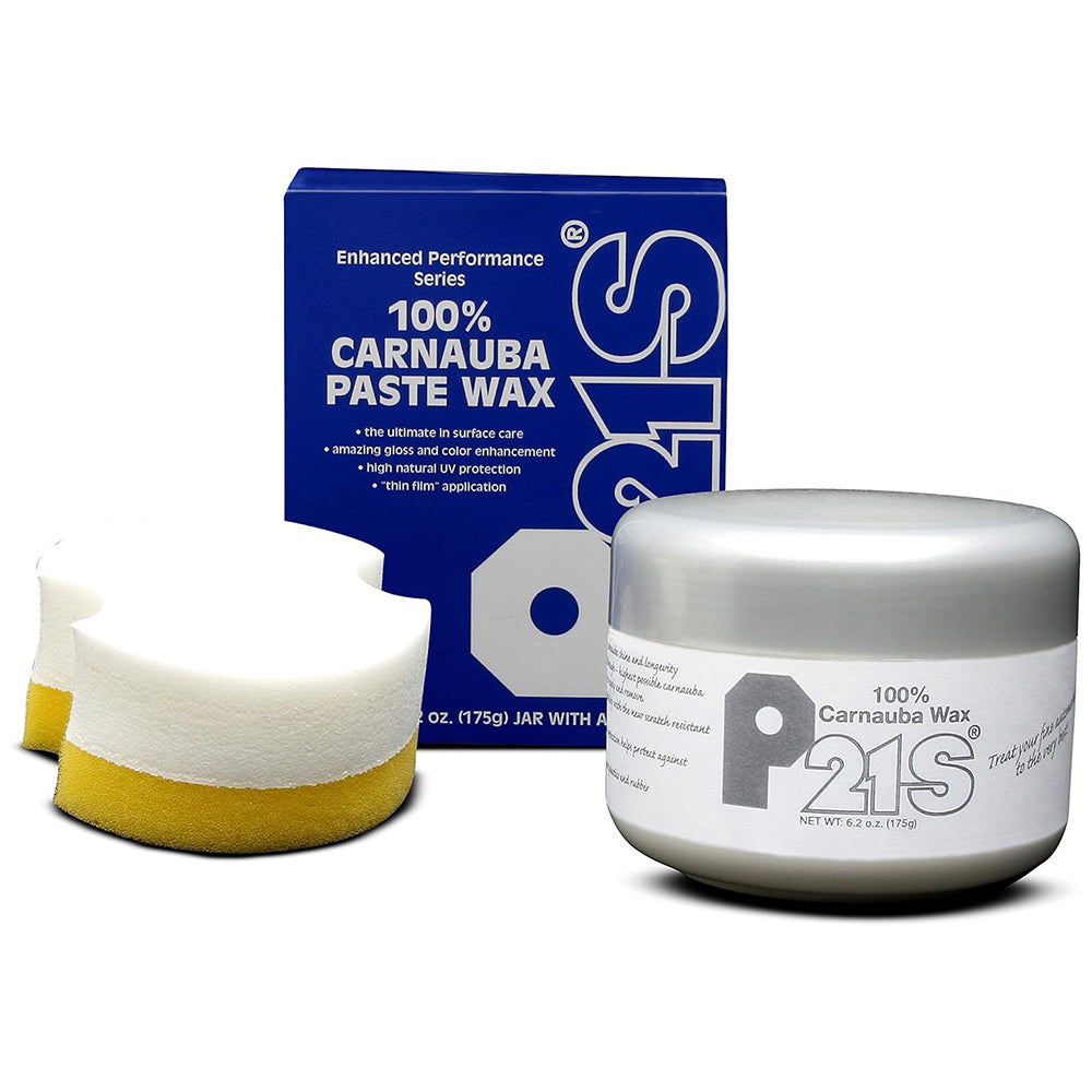 P21S 100% Carnauba Paste Wax - 6.2 oz.