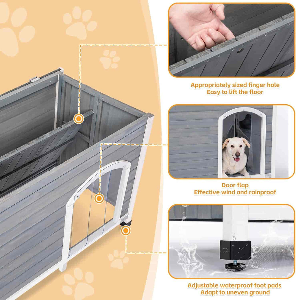 PETSFIT Big Outdoor Dog House