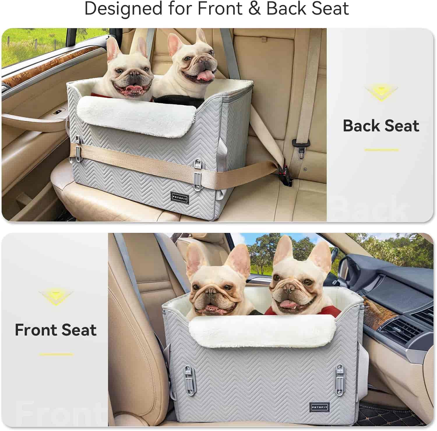 PETSFIT Car Seat For Dogs Medium