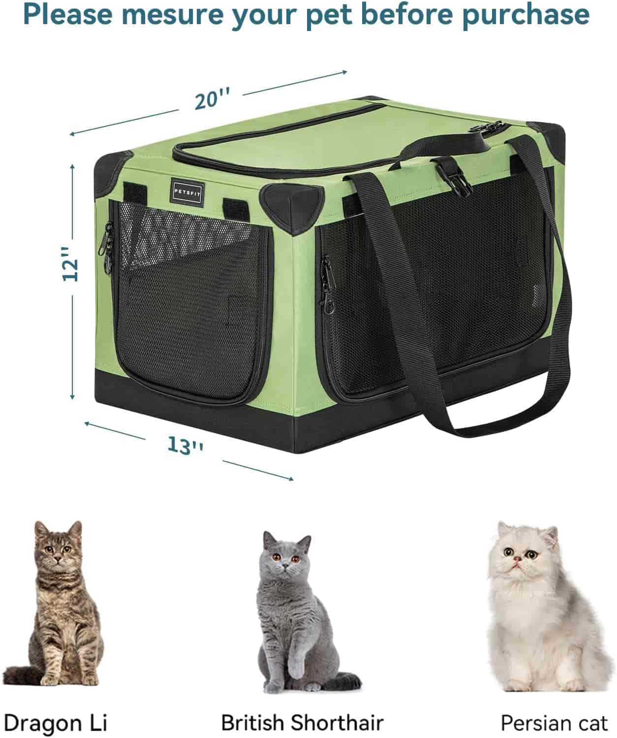 PETSFIT  Dog Crate for Puppy 20 Inch
