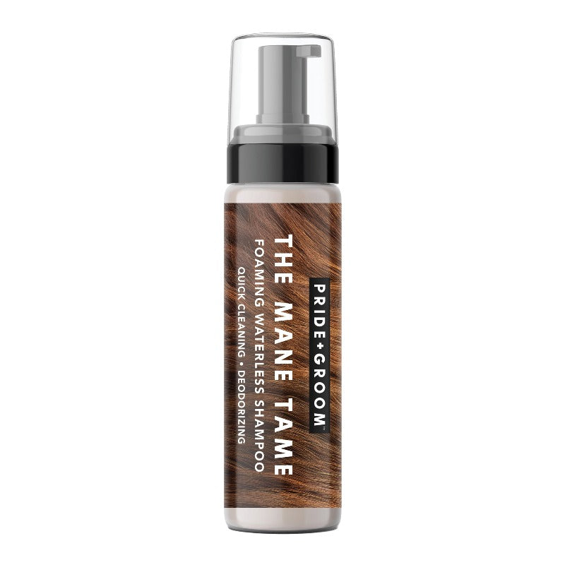 THE MANE TAME Waterless Dog & Cat Shampoo — No-Rinse Pet Grooming and Quick Cleaning
