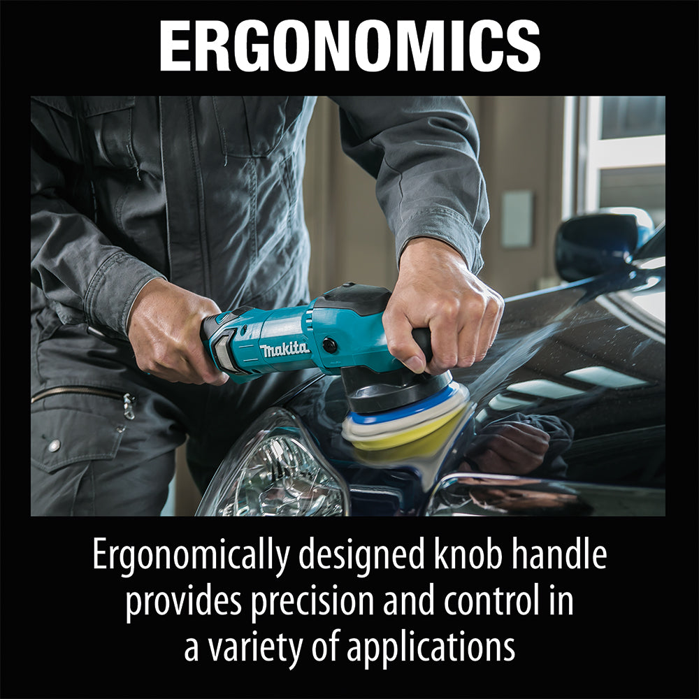 Makita 5" Dual Action Random Orbit Polisher - 110V