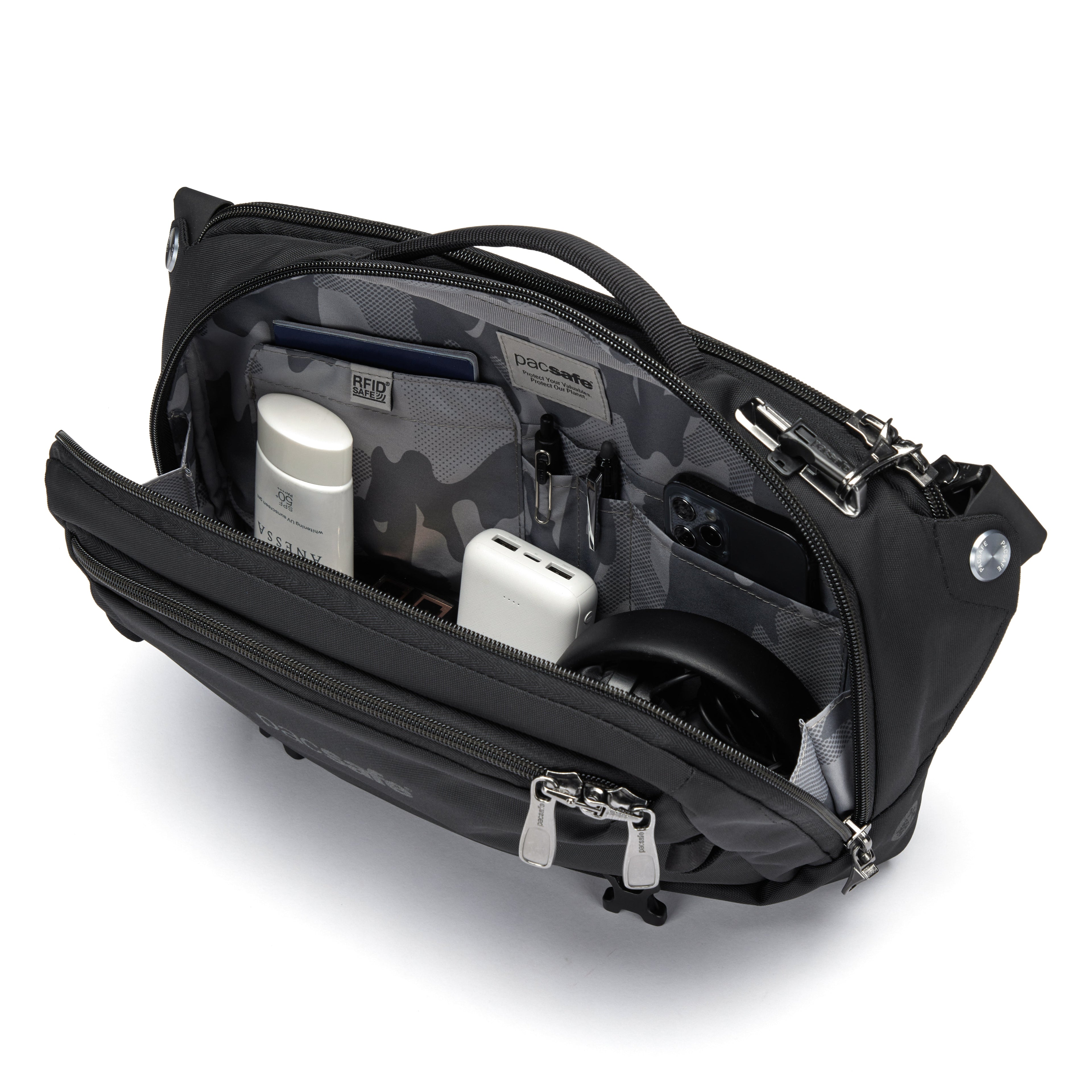 Pacsafe® EXP 12" 防盜斜孭胸袋