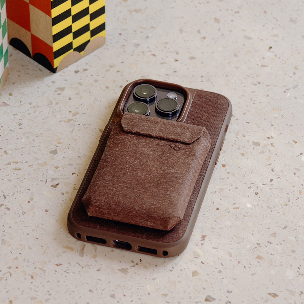 Mobile Wallet | Slim Wallet | Charcoal | Fabric