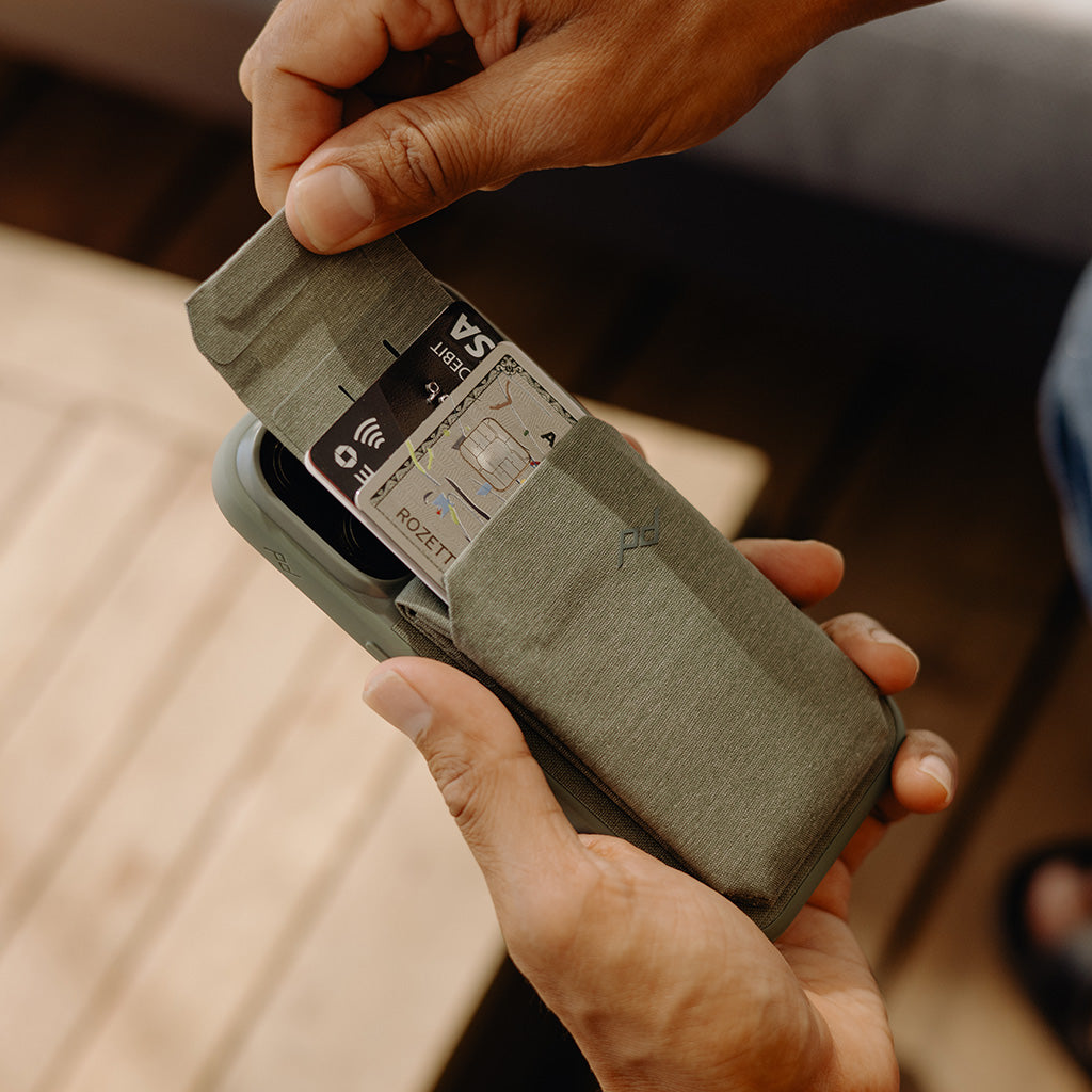 Mobile Wallet | Stand Wallet | Sun | Fabric
