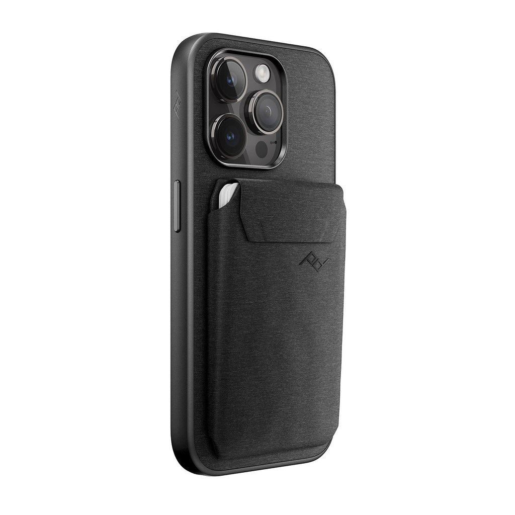 Mobile Wallet | Slim Wallet | Charcoal | Fabric