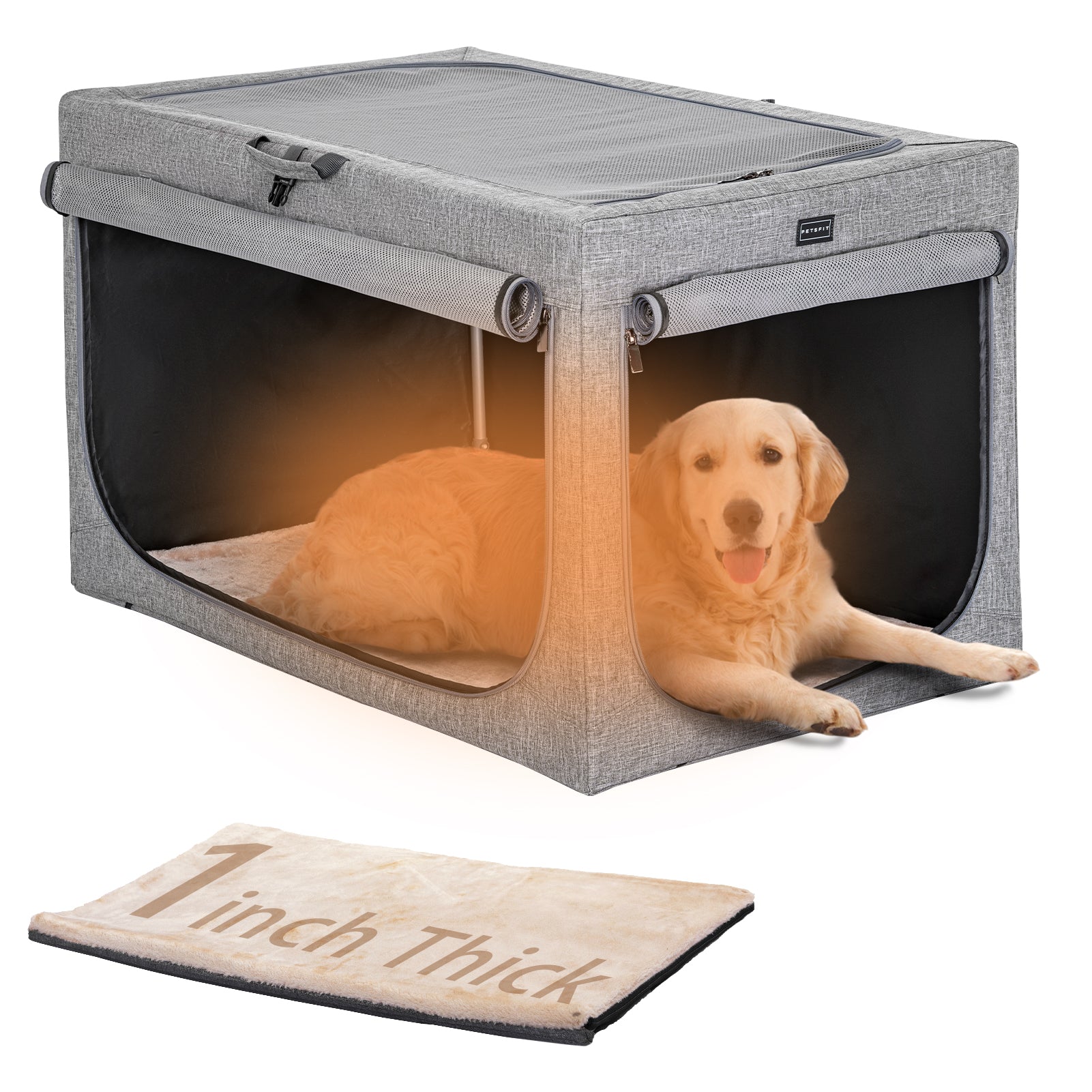 PETSFIT Travel Dog Crate Dog Kennel