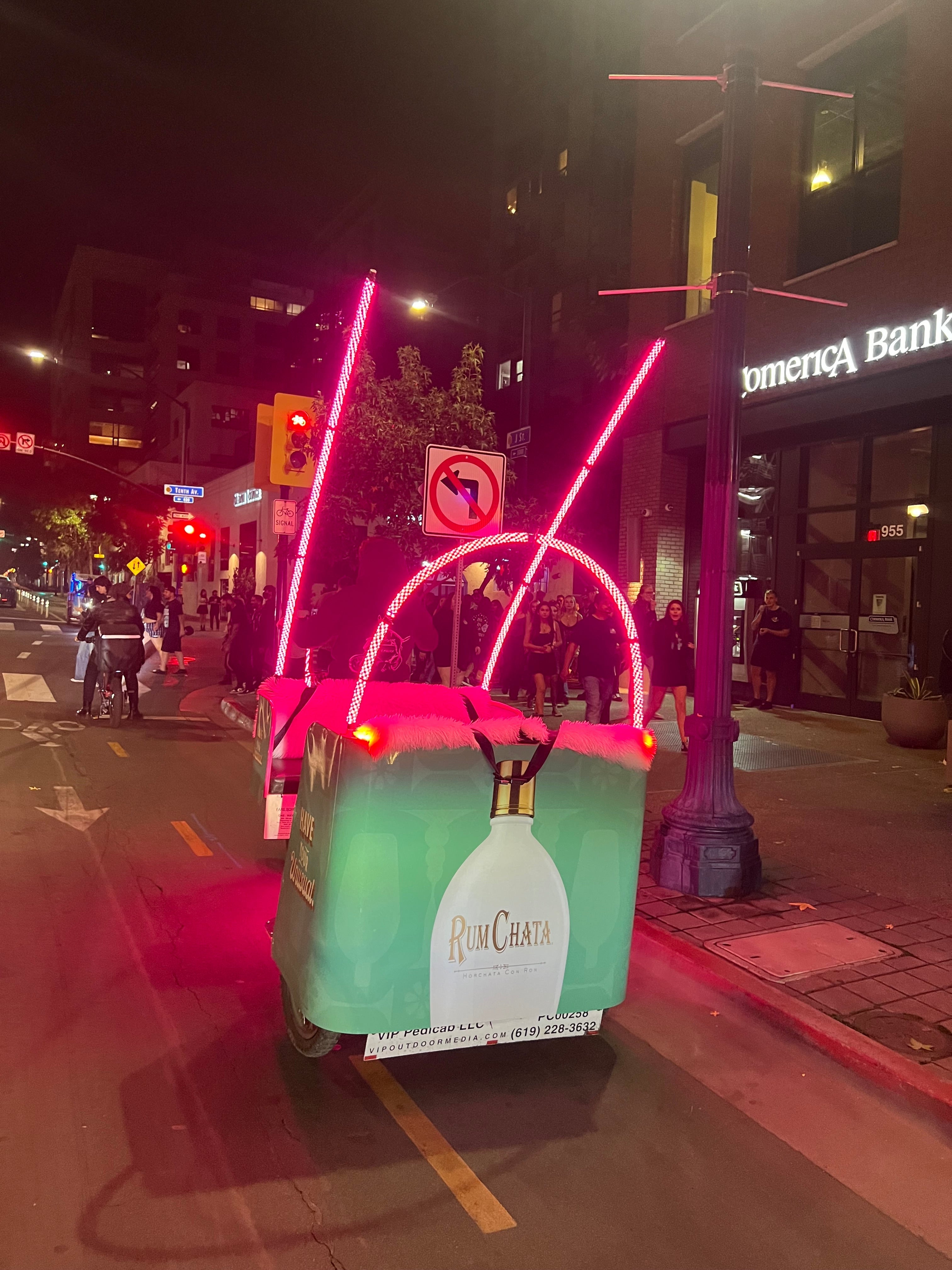Electric Six-Seater Pedicab -Class 2 E-Bike