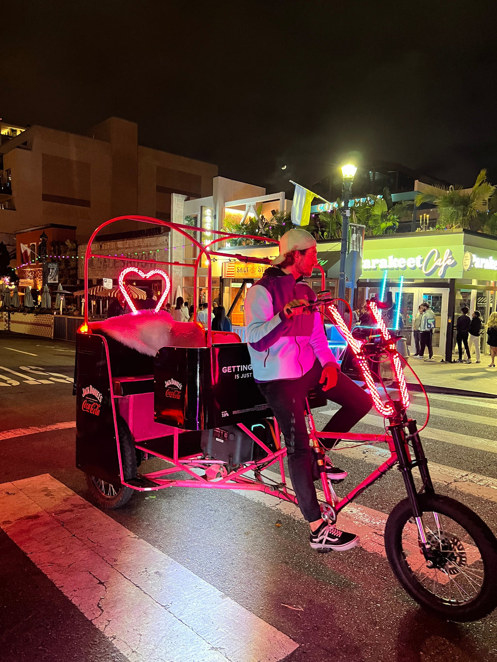 Electric Six-Seater Pedicab -Class 2 E-Bike