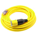 Pro Lock 12/3 SJTW Lighted Extension Cord with CGM - 50 ft., Yellow
