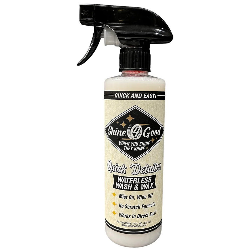 Shine 4 Good Quick Detailer Waterless Wash & Wax - 16 oz.