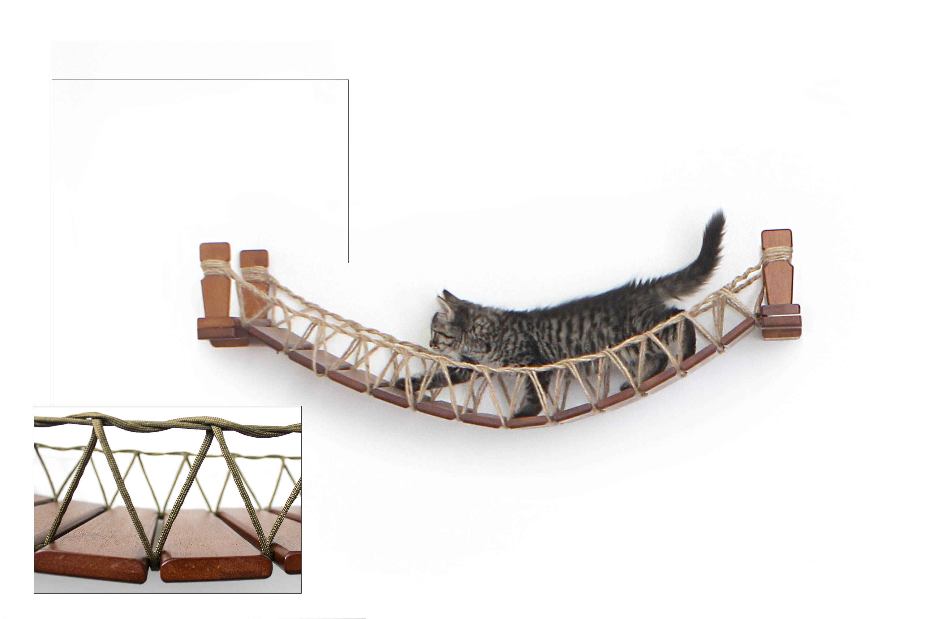 Catastrophic Creations Cat Bridge for Wall