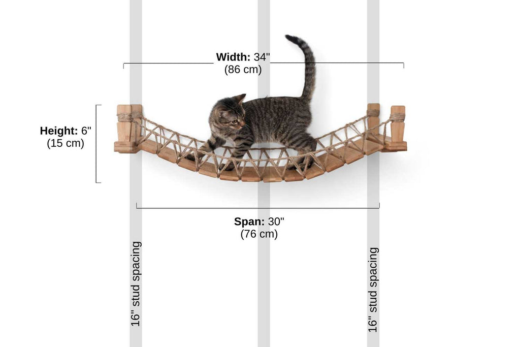 Catastrophic Creations Cat Bridge for Wall