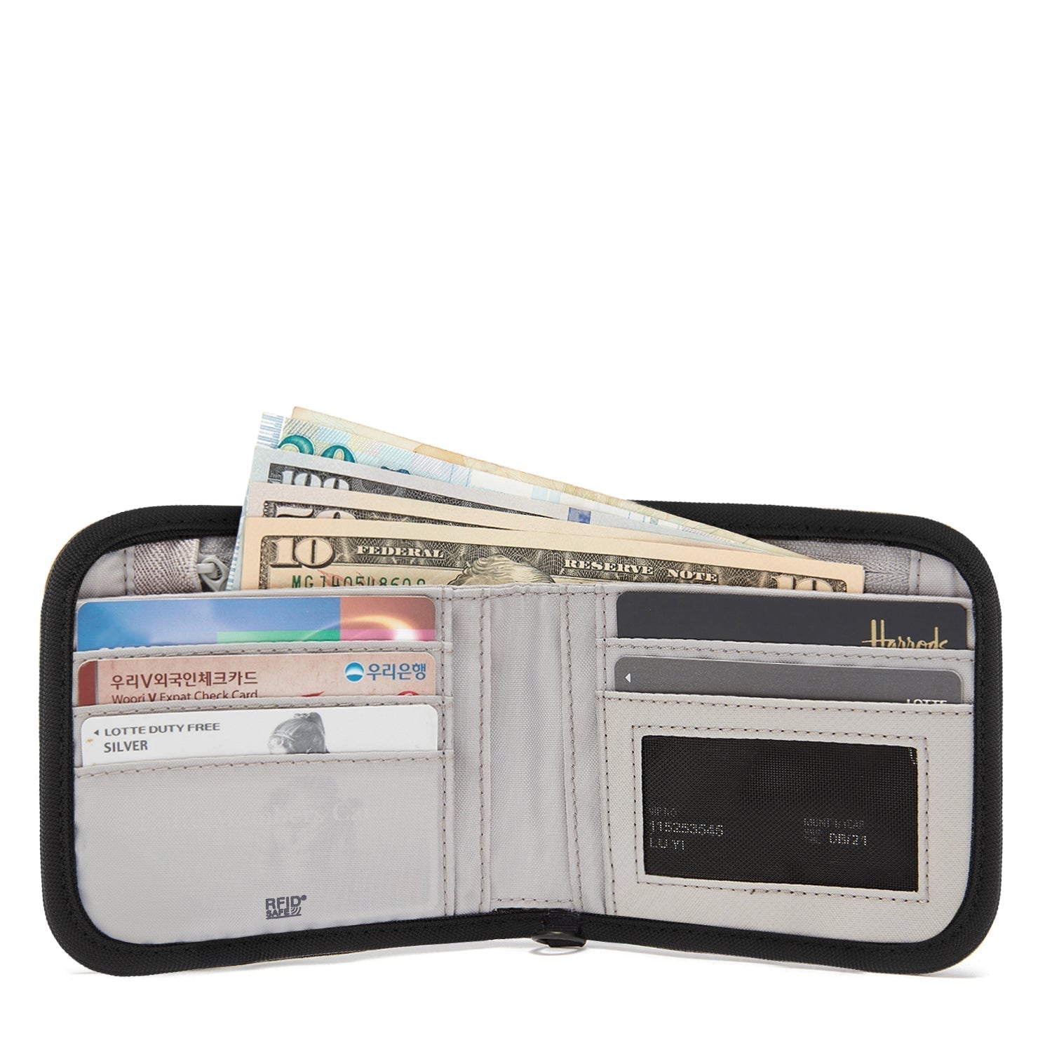 RFIDsafe V100 RFID 屏蔽兩摺銀包
