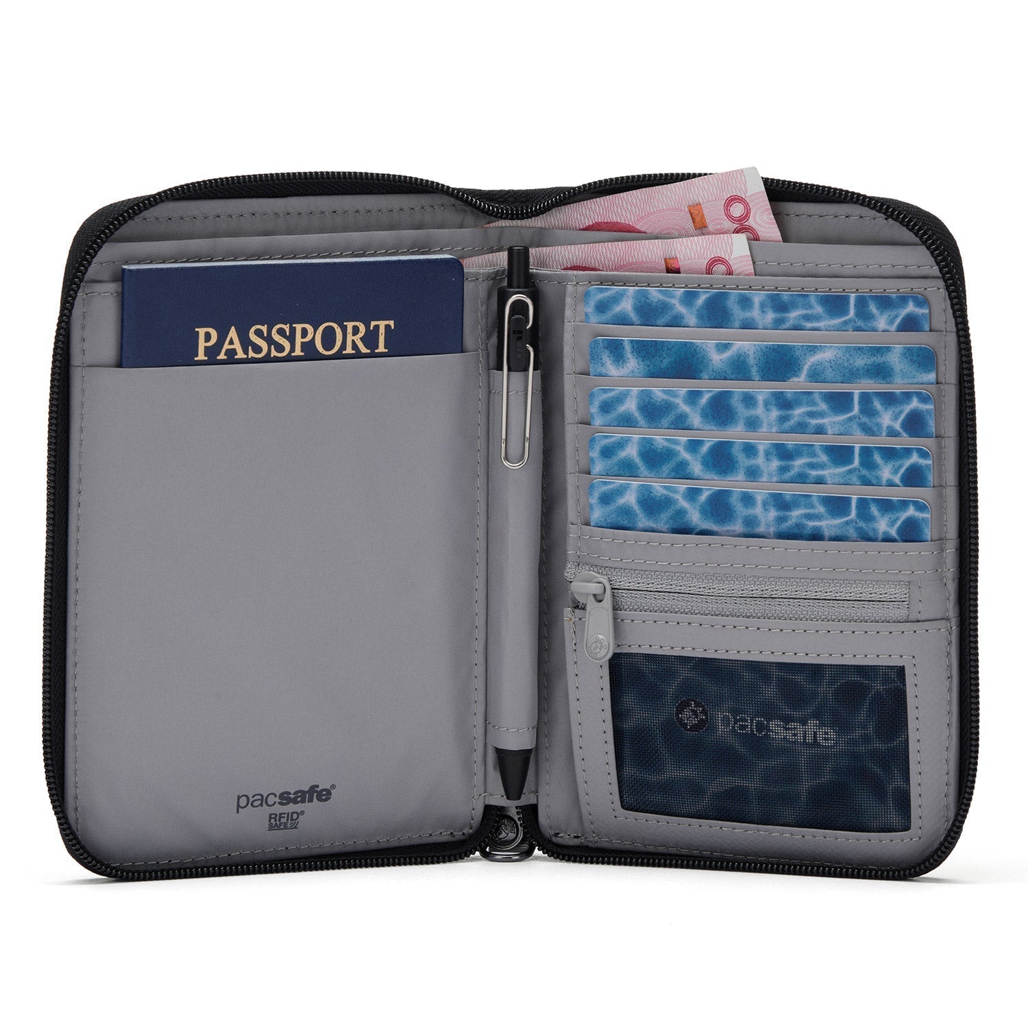 RFIDsafe RFID 屏蔽小型旅行銀包