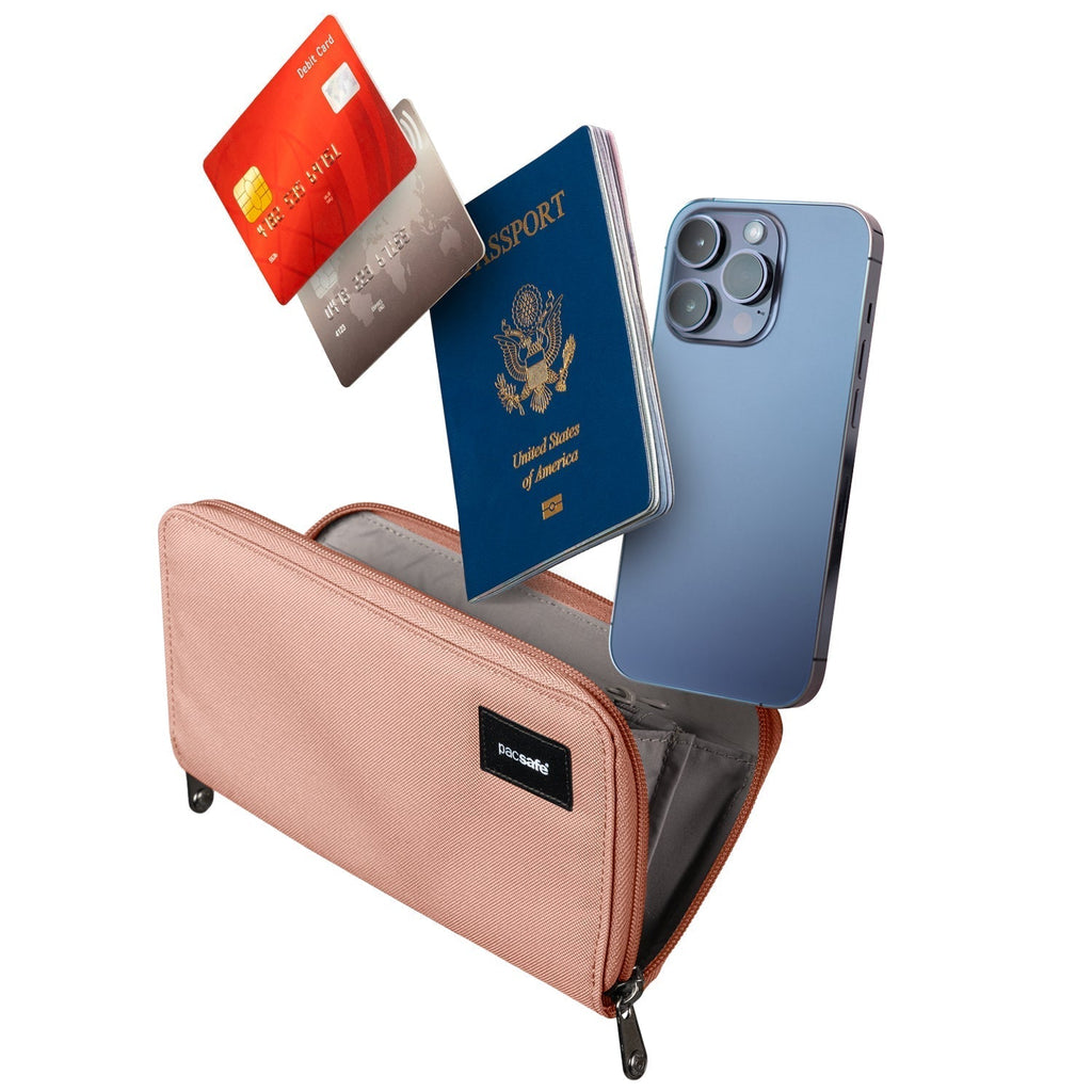 Pacsafe® RFIDsafe® RFID 屏蔽長銀包