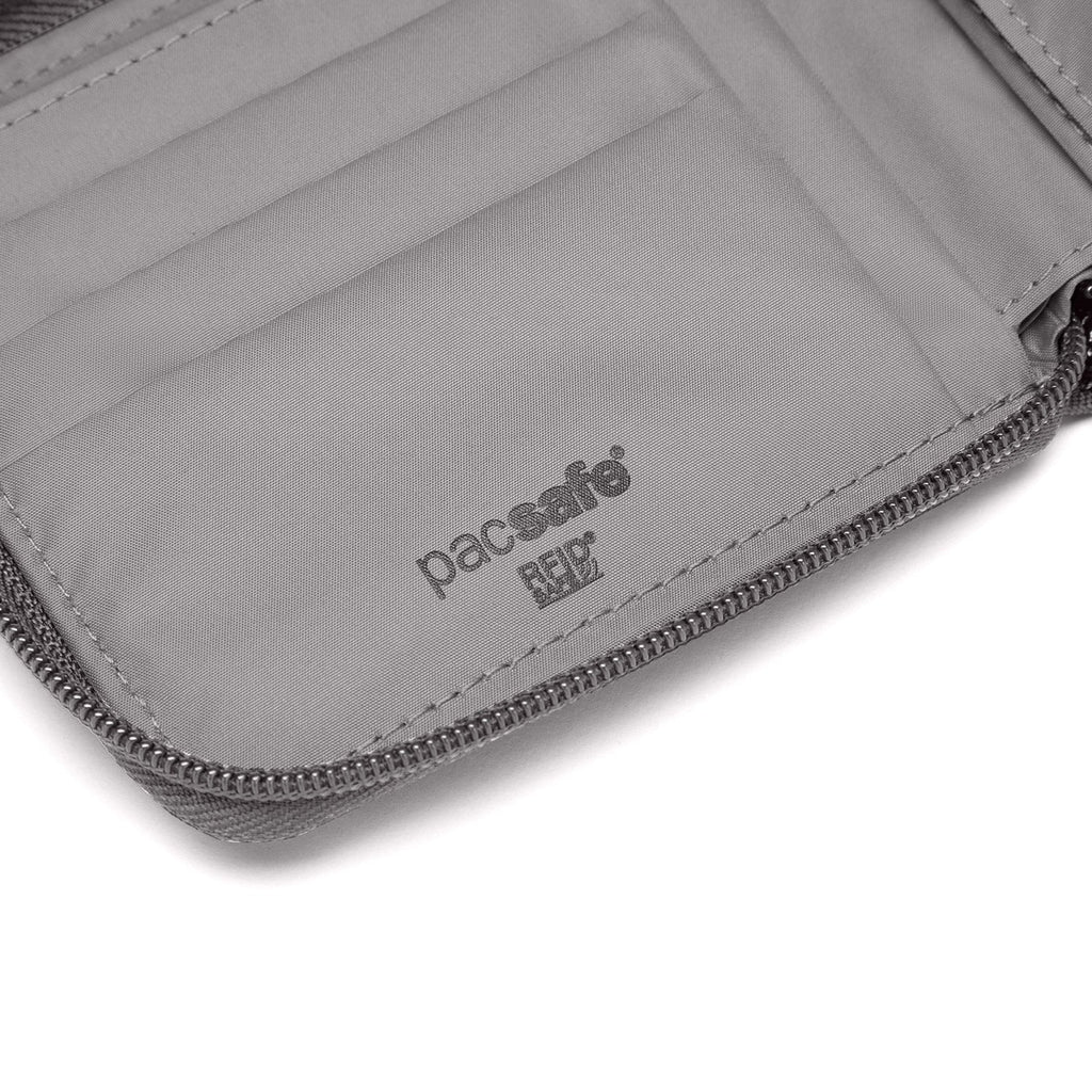 RFIDsafe® RFID 屏蔽拉鏈銀包