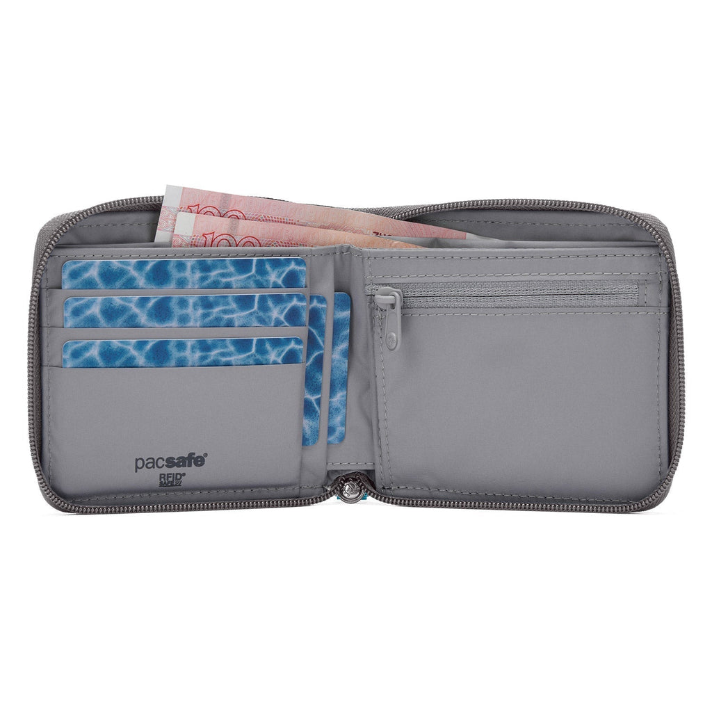 RFIDsafe® RFID 屏蔽拉鏈銀包