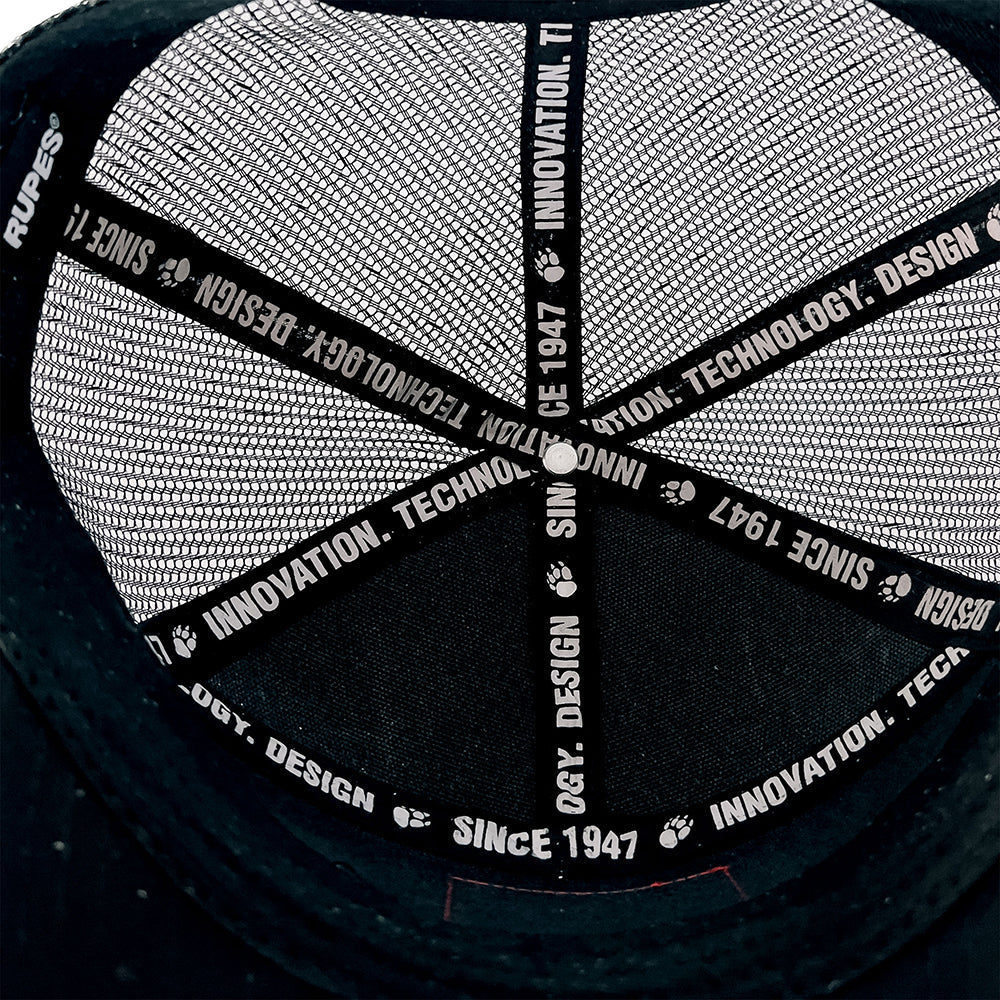 RUPES 7-Panel Mesh Snapback Hat