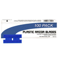 SM Arnold Plastic Razor Blades (box of 100)