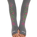 Rise Above Arm Sleeves for Women - Grey