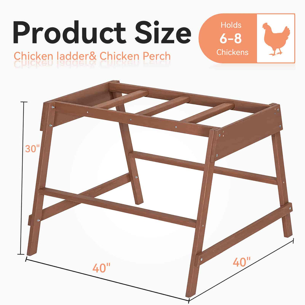 PETSFIT Chicken Coop Accessory with Multiple Chicken Perches