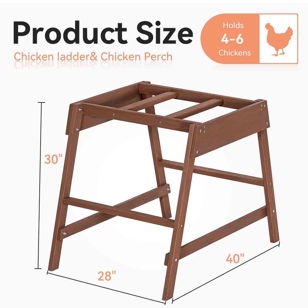 PETSFIT Chicken Coop Accessory with Multiple Chicken Perches